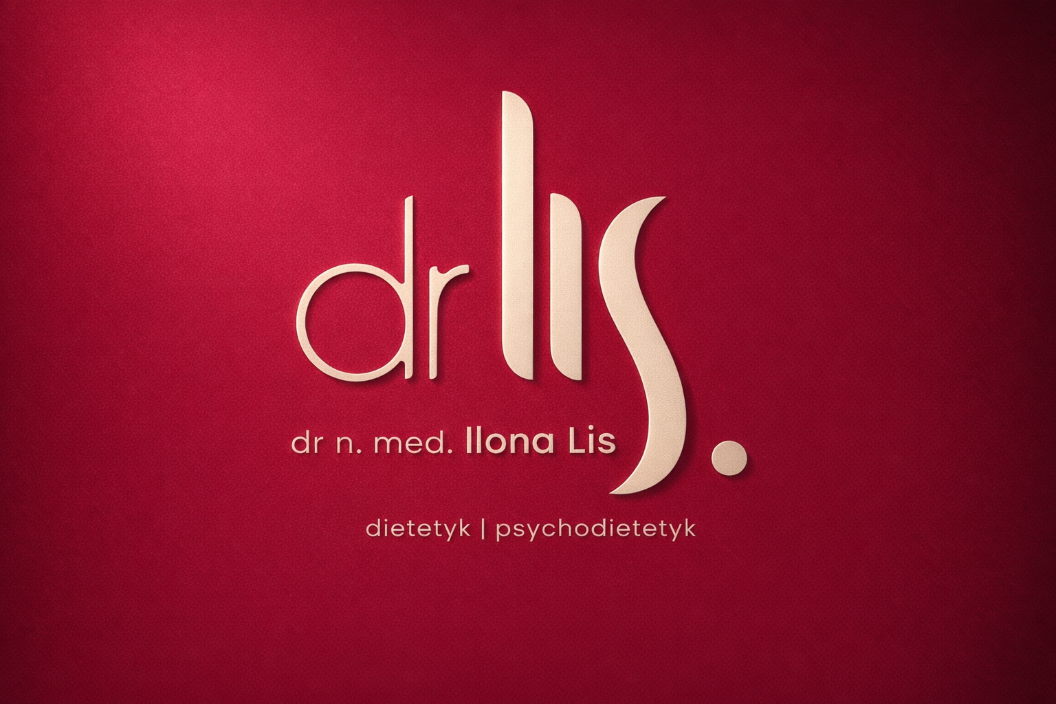 Logotyp na zlecenie dietetyk dr Ilona Lis - Halo Papaya specjaliści od komunikacji wizualnej marek własnych